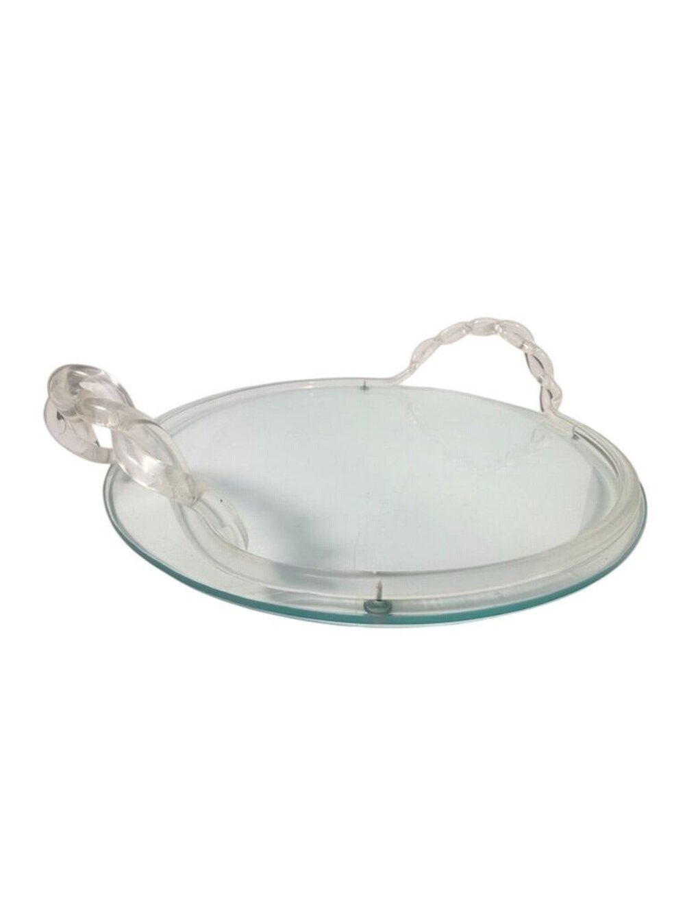 Vanity Boudoir Bar Serving Tray Vintage 1960s Dorothy Thorpe Style MCM Lucite Ac - Picture 12 of 16